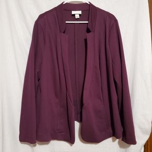 Plum Blazer